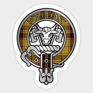 Clan MacLeod Crest & Tartan Sticker